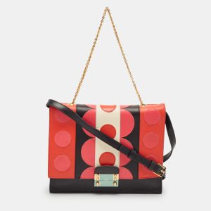 Valentino Multicolor Leather Carmen Flap Shoulder Bag, Shoulder Bags - Luxury Closet catalog