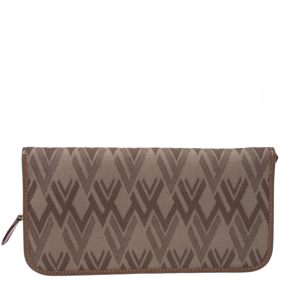 Valentino Tri Color Canvas and Leather Continental Wallet, Wallets & Money Clips - Luxury Closet catalog