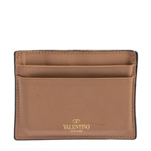 Valentino Beige Leather Rockstud Card Holder, Wallets & Money Clips - Luxury Closet catalog