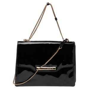 Valentino Black Patent Leather Shoulder Bag, Shoulder Bags - Luxury Closet catalog