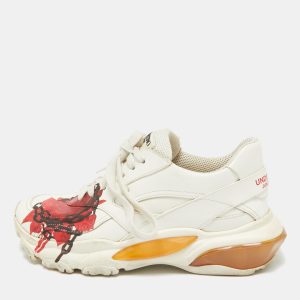 Valentino x Undercover White Leather Chain Rose Print Bounce Sneakers Size 36, Athletic Shoes & Sneakers - Luxury Closet catalog