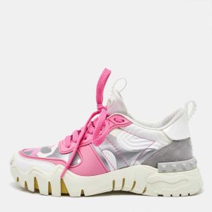 Valentino Multicolor Suede and Camouflage Canvas Rockrunner Low Top Sneakers Size 37, Athletic Shoes & Sneakers - Luxury Closet catalog