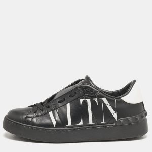 Valentino Black/White Leather VLTN Low Top Sneakers Size 36.5, Athletic Shoes & Sneakers - Luxury Closet catalog