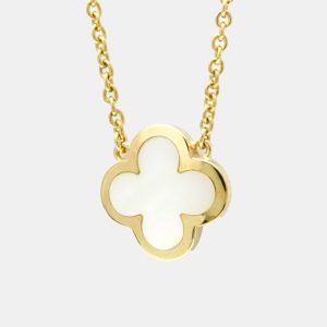Van Cleef & Arpels 18K Yellow Gold Pure Alhambra Pendant Necklace, Necklaces - Luxury Closet catalog