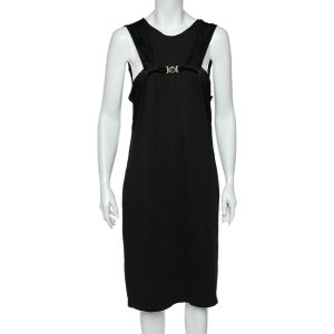 Versace Collection Black Knit Sleeveless Shift Dress M, Dresses - Luxury Closet catalog