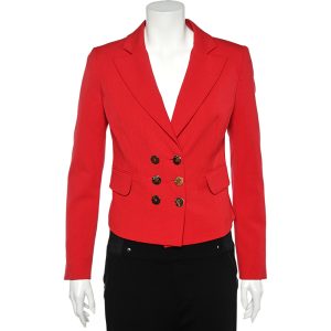 Versace Collection Red Double Breasted Blazer S, Coats & Jackets - Luxury Closet catalog