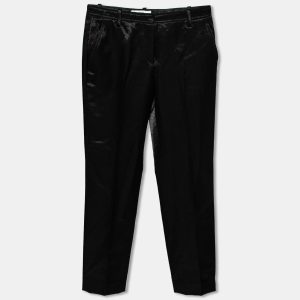 Versace Collection Black Textured Wool Pants S, Clothing - Luxury Closet catalog
