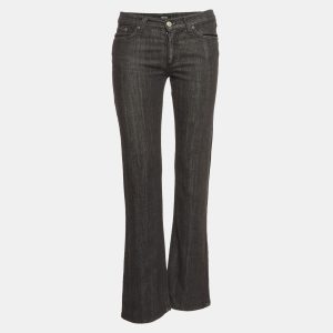 Versace Jeans Couture Black Embroidered Denim Jeans M Waist 30", Jeans - Luxury Closet catalog