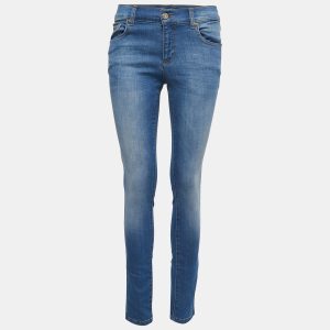 Versace Jeans Blue Washed Denim Skinny Jeans S Waist 28", Jeans - Luxury Closet catalog