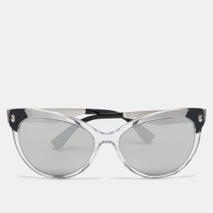 Versace Black/Silver Mirror MOD. 4338 Medusa Cat Eye Sunglasses, Sunglasses - Luxury Closet catalog