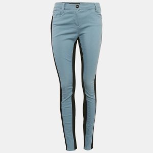 Versace Blue/Black Denim and Cotton Skinny Jeans M Waist 28", Jeans - Luxury Closet catalog