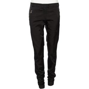 Versace Collection Black Cotton Blend Ruched Hem Trousers M, Clothing - Luxury Closet catalog