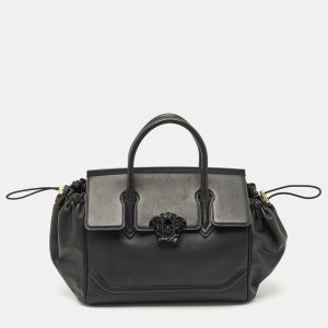 Versace Black Leather Drawstring Empire Palazzo Tote, Tote Handbags - Luxury Closet catalog