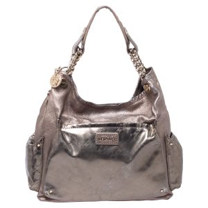 Versace Metallic Leather Pocket Shoulder Bag, Shoulder Bags - Luxury Closet catalog