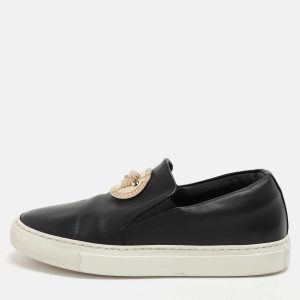 Versace Black Leather Medusa Slip On Sneakers Size 37, Athletic Shoes & Sneakers - Luxury Closet catalog