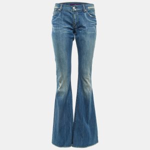 Denim by Victoria Beckham Blue Cotton Flared Jeans M/Waist 31", Jeans - Luxury Closet catalog
