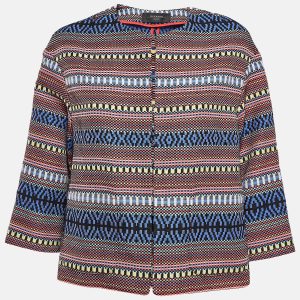 Weekend Max Mara Multicolor Cotton Blend Cropped Jacket S, Coats & Jackets - Luxury Closet catalog