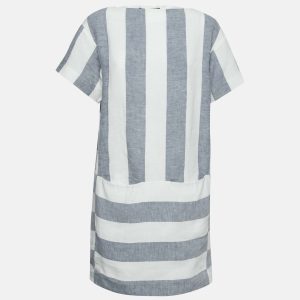 Weekend Max Mara Blue & White Striped Linen Dress M, Dresses - Luxury Closet catalog