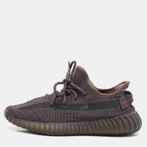 Yeezy x Adidas Black Knit Fabric Boost 350 V2 Black Non-Reflective Sneakers Size 38 2/3, Athletic Shoes & Sneakers - Luxury Closet catalog