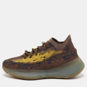 Yeezy x Adidas Brown/Yellow Knit Fabric Boost 380 LMNTE Sneakers Size 37 1/3, Athletic Shoes & Sneakers - Luxury Closet catalog
