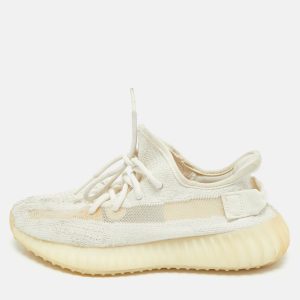 Yeezy x Adidas Cream Knit Fabric Boost 350 V2 Sneakers Size 38, Athletic Shoes & Sneakers - Luxury Closet catalog