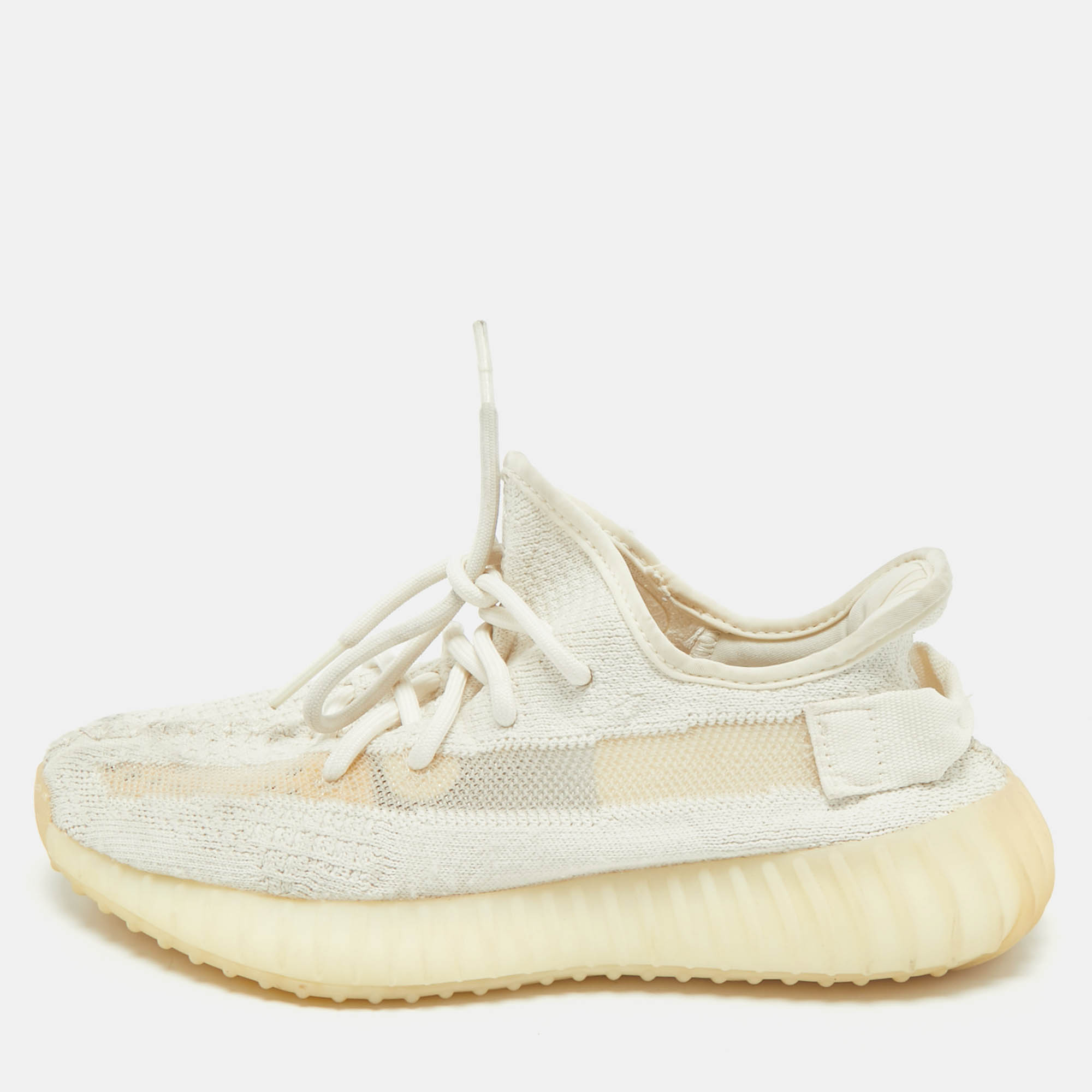 Yeezy x Adidas Cream Knit Fabric Boost 350 V2 Sneakers Size 38, Athletic Shoes & Sneakers - Luxury Closet catalog