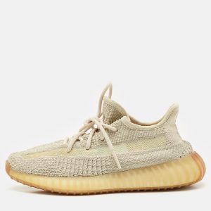 Yeezy x Adidas Cream Knit Fabric Boost 350 V2 Sneakers Size 38.5, Athletic Shoes & Sneakers - Luxury Closet catalog