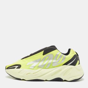 Yeezy x Adidas Neon Yellow/Black Nylon Boost 700 MNVN Phosphor Sneakers Size 38, Athletic Shoes & Sneakers - Luxury Closet catalog
