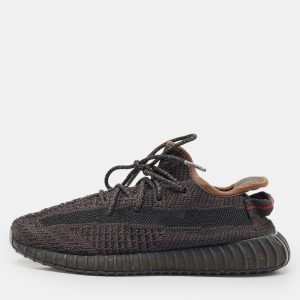 Yeezy x Adidas Black Knit Fabric Boost 350 V2 Black Non-Reflective Sneakers Size 34, Athletic Shoes & Sneakers - Luxury Closet catalog