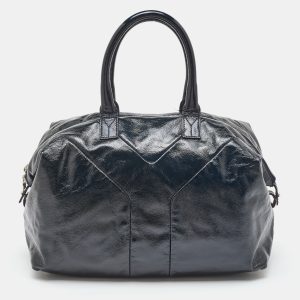 Yves Saint Laurent Midnight Blue Patent Leather Easy Y Satchel, Satchels - Luxury Closet catalog