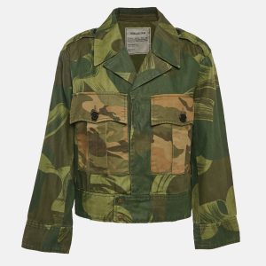 Zadig & Voltaire Green Camou Print Cotton Blend Kaleno Jacket S, Coats & Jackets - Luxury Closet catalog