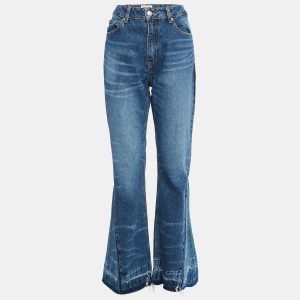 Zadig & Voltaire Blue Distressed Denim Wide Leg Jeans M, Jeans - Luxury Closet catalog