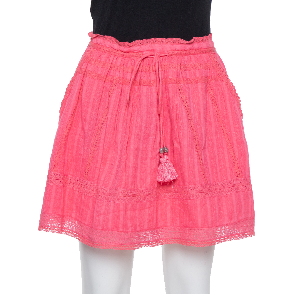 Zadig and Voltaire Pink Cotton Joxini Skirt S, Skirts - Luxury Closet catalog
