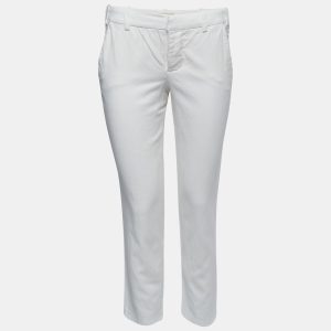 Zadig & Voltaire White Cotton Blend Trousers S, Clothing - Luxury Closet catalog