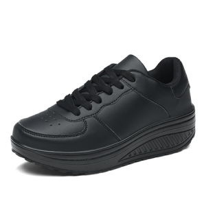 Color Block All Season Mesh Fabric Shallow Shoes, JustFashionNow Sneakers, color:Black|size:42,