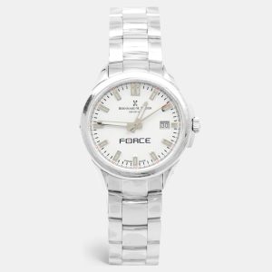 Bernhard H. Mayer Force Quantum 41701.623.1 White Dial Stainless Steel Women's Wristwatch 35 mm, Watches - Luxury Closet