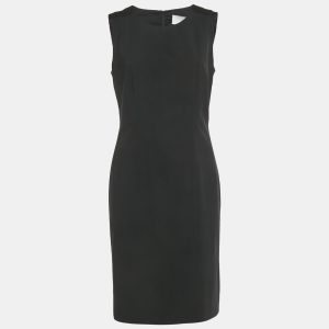 Boss By Hugo Boss Black Wool Sheath Dress M, Dresses - Luxury Closet