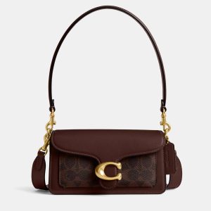 Coach Tabby 20 Maple Leather Shoulder Bag, Handbags - Luxury Closet