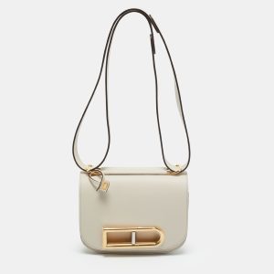 Delvaux Sesame Leather Small Lingot Shoulder Bag, Shoulder Bags - Luxury Closet