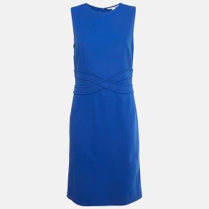 Diane Von Furstenberg Blue Jersey Evita Dress M, Dresses - Luxury Closet