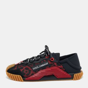 Dolce & Gabbana Multicolor Nylon and Suede Ns1 Low Top Sneakers Size 41.5, Athletic Shoes & Sneakers - Luxury Closet