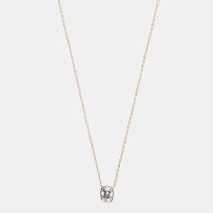 1.17ct 14k Yellow Gold Lab Grown Diamond Solitaire Pendant, Necklaces - Luxury Closet