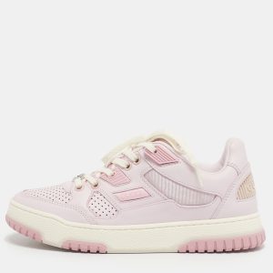 Gucci Pink Leather Jones Sneakers Size 35, Athletic Shoes & Sneakers - Luxury Closet