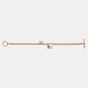 Hermes Clou d'H  Rose Gold Diamond Bracelet, Bracelets - Luxury Closet