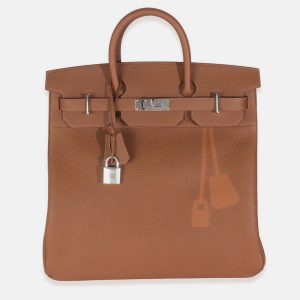 Hermes Birkin 40 Gold Togo Coup De Soleil HAC  Bag, Tote Handbags - Luxury Closet