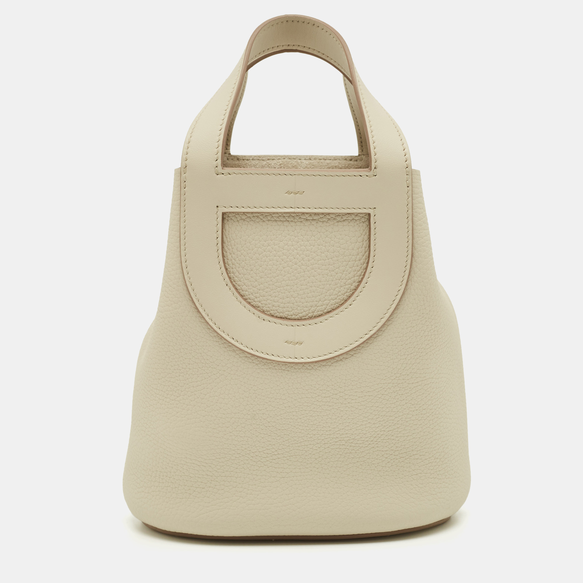 Hermès Beton Taurillon Clemence and Swift Leather In The Loop 18 Bag, Tote Handbags - Luxury Closet