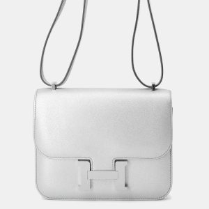 Hermes Constance3 Miroir Argent Chevre Shamqila Mini, Handbags - Luxury Closet