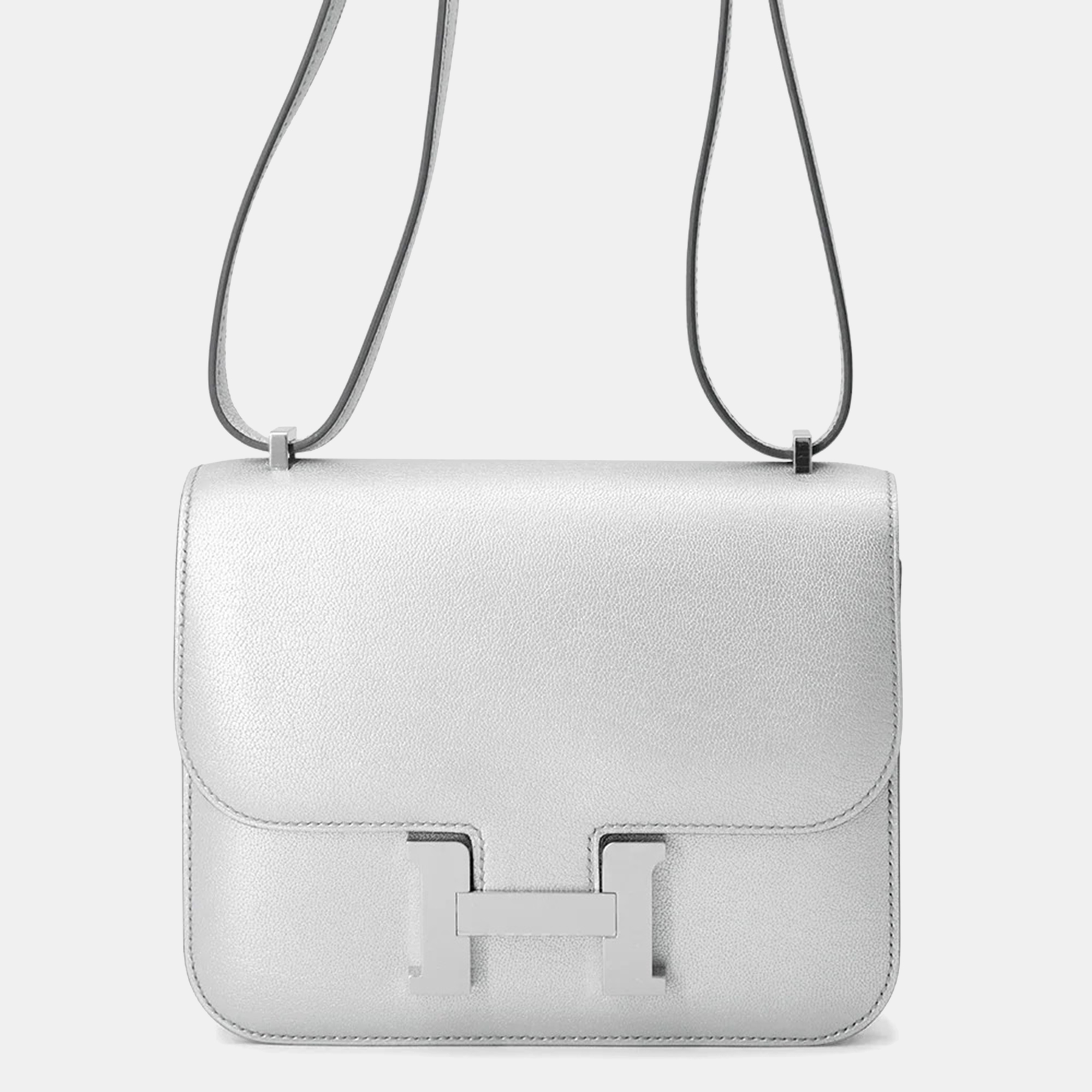Hermes Constance3 Miroir Argent Chevre Shamqila Mini, Handbags - Luxury Closet