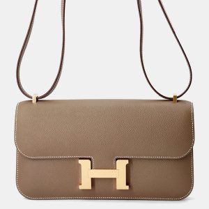Hermes Constance Elan Miroir Etoupe Epsom, Handbags - Luxury Closet