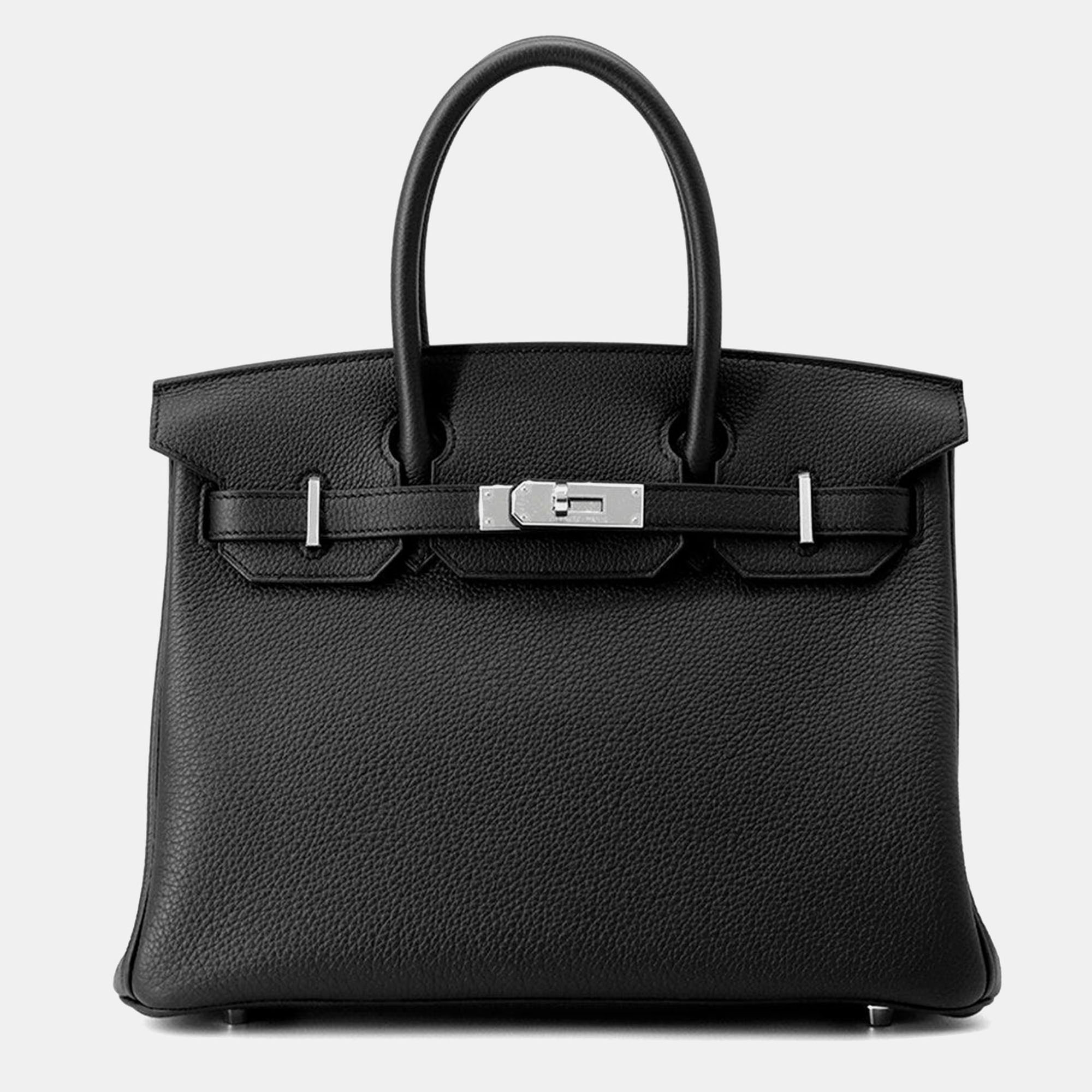 Hermes Birkin Black Togo Leather Size 30, Tote Handbags - Luxury Closet